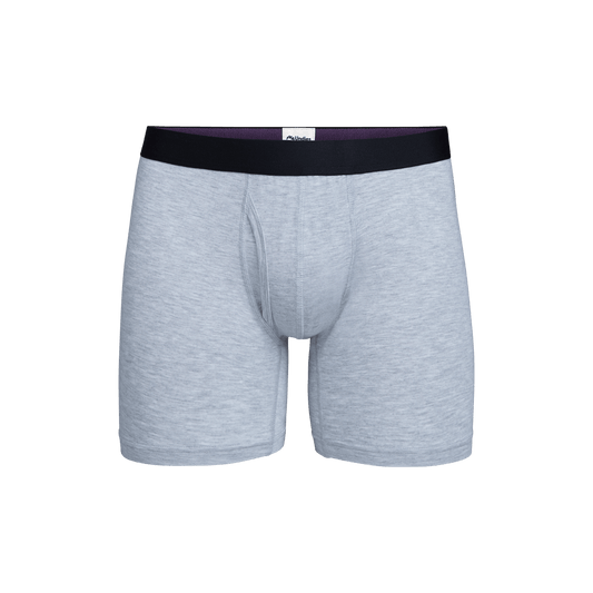 Boxer Brief w/ Fly | Heather Grey