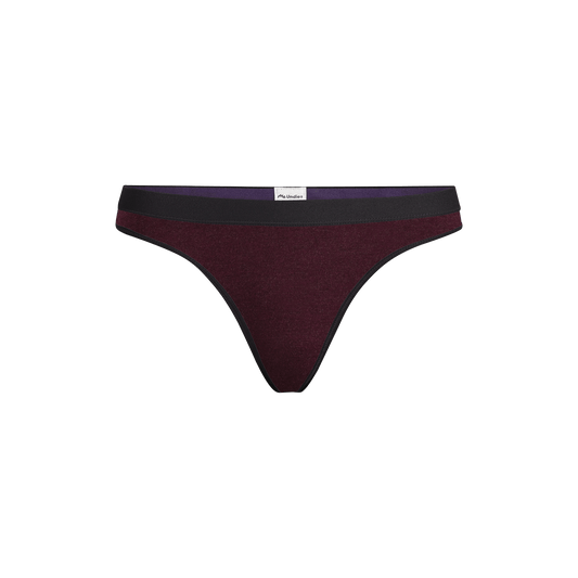 Thong | Heather Wine