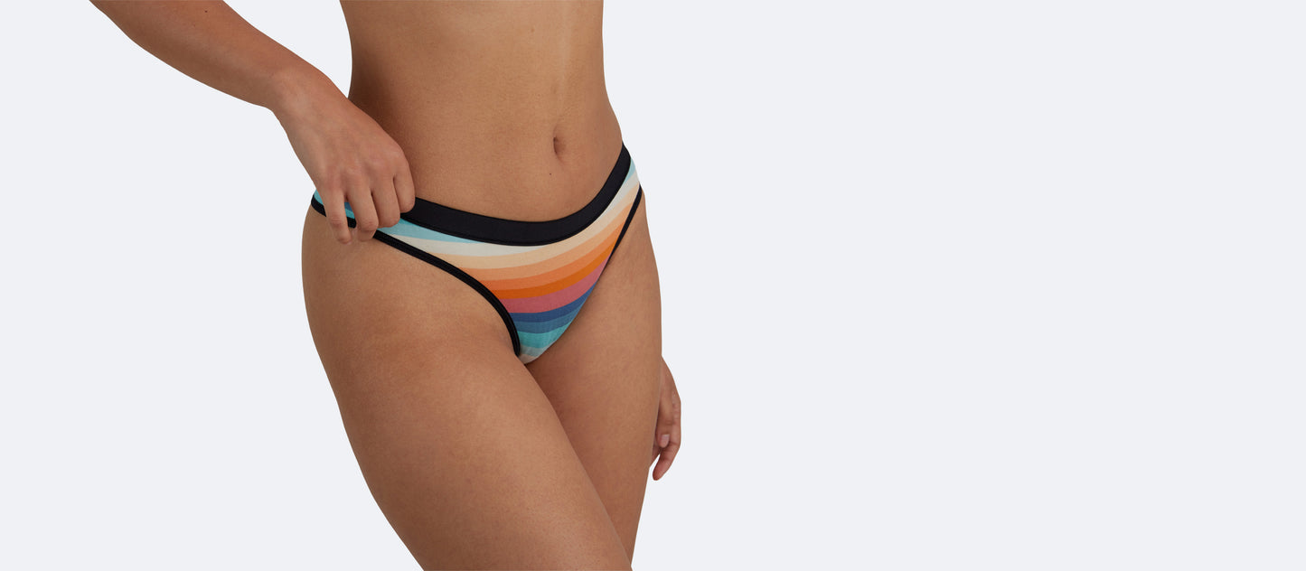 Thong | Pool Stripes