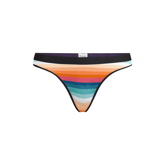 Thong | Pool Stripes