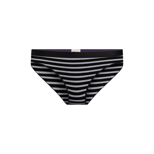 Bikini | Heather Grey Stripes