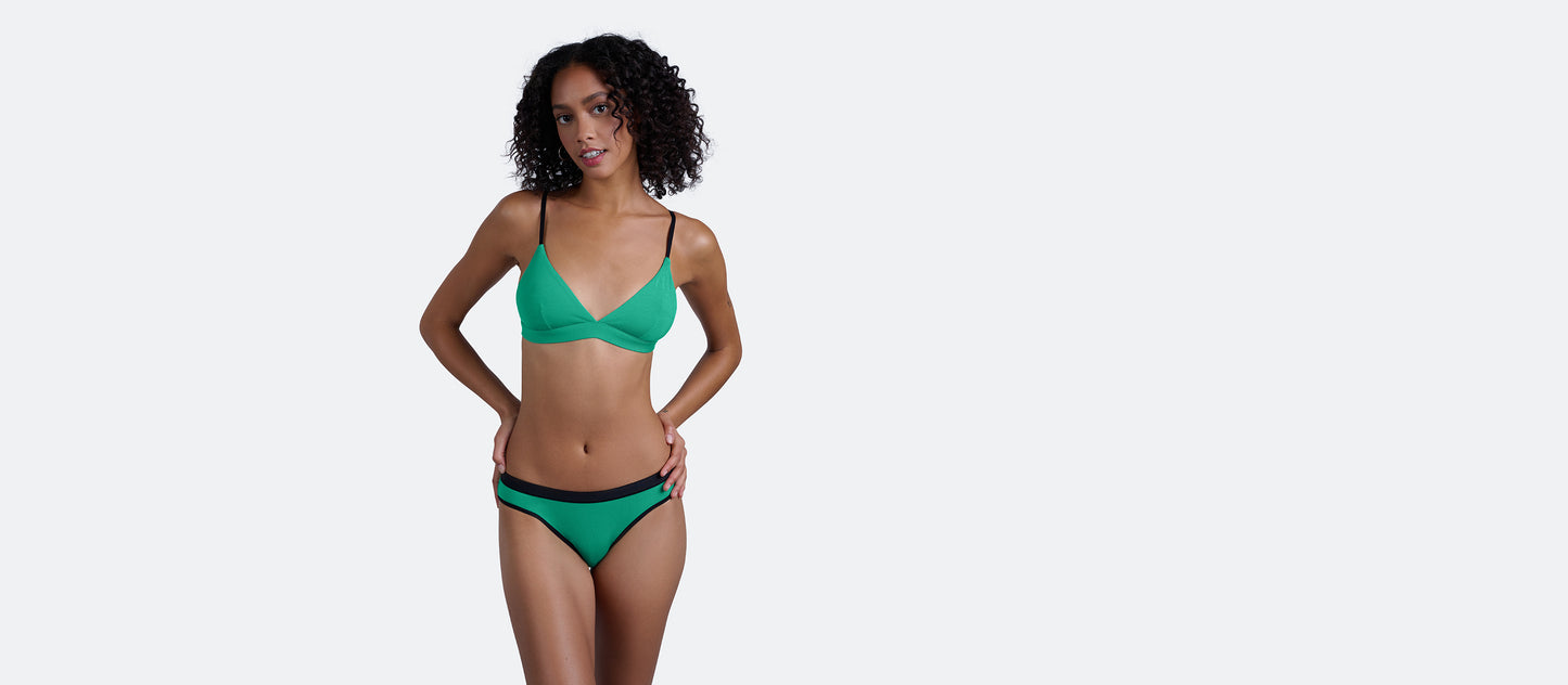 Bikini | Peacock Green