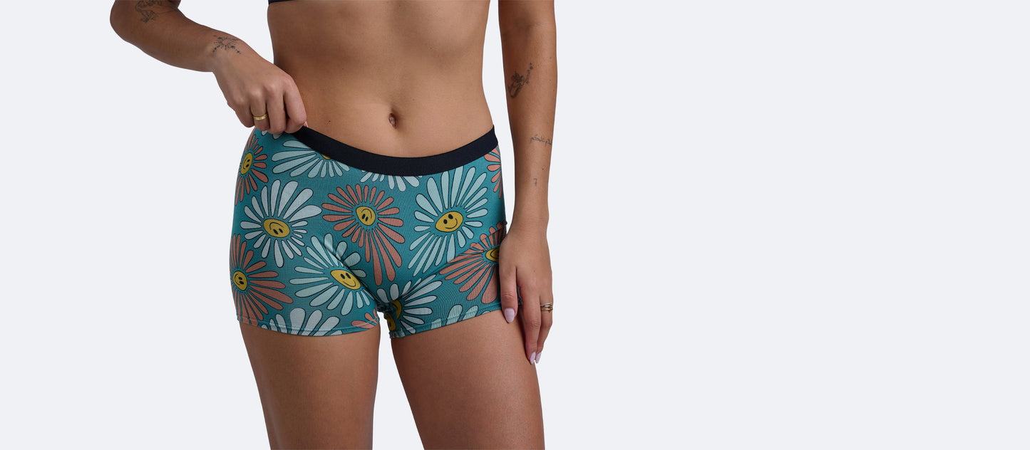 Boyshort | Disco Daisies