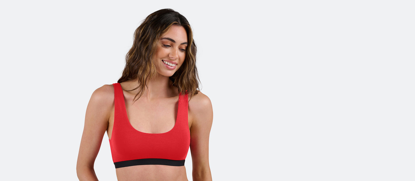 U-Back Bralette | Bougie Rouge