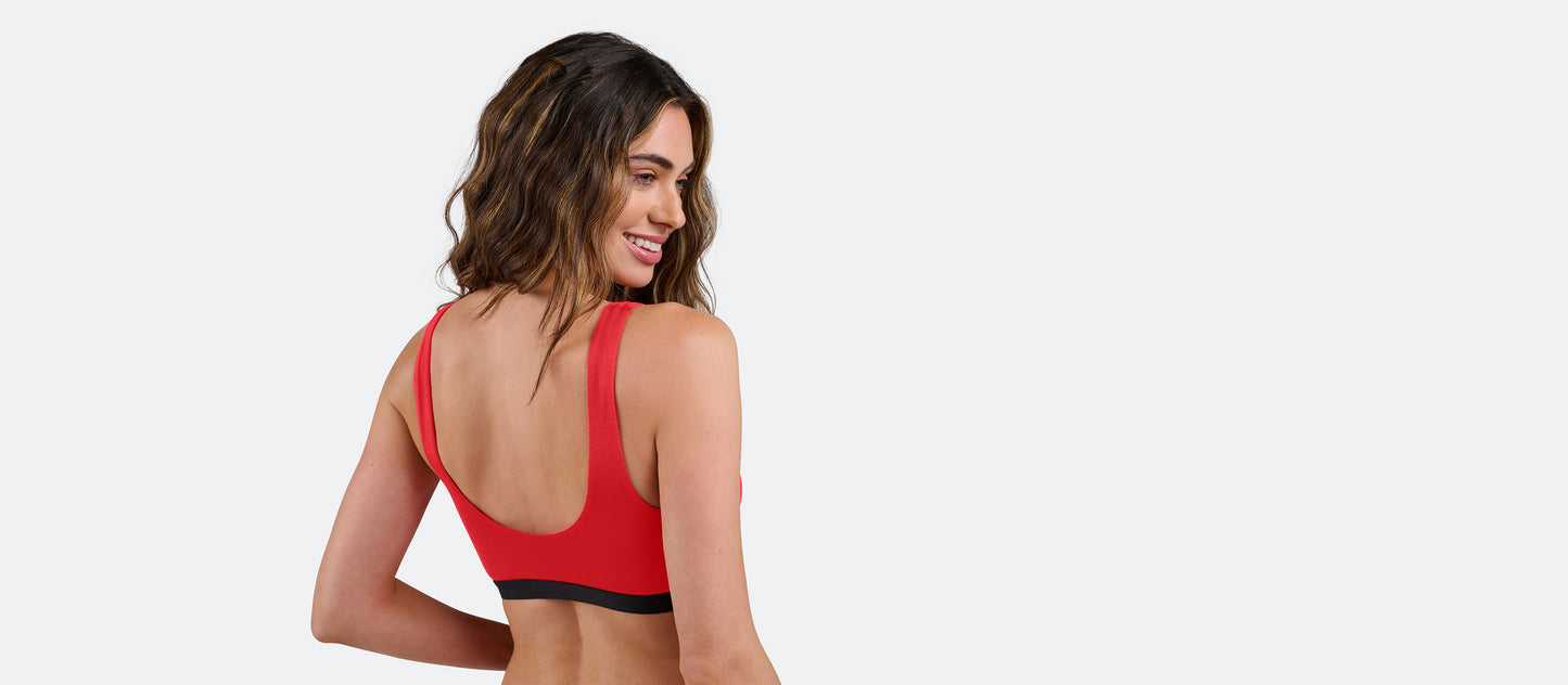 U-Back Bralette | Bougie Rouge