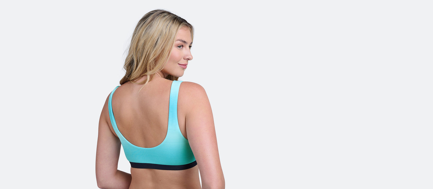 U-Back Bralette | Blue Ombre