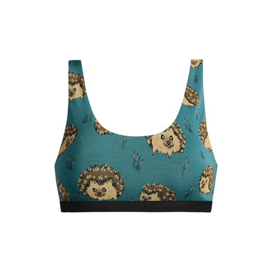 U-Back Bralette | Hedgehogs