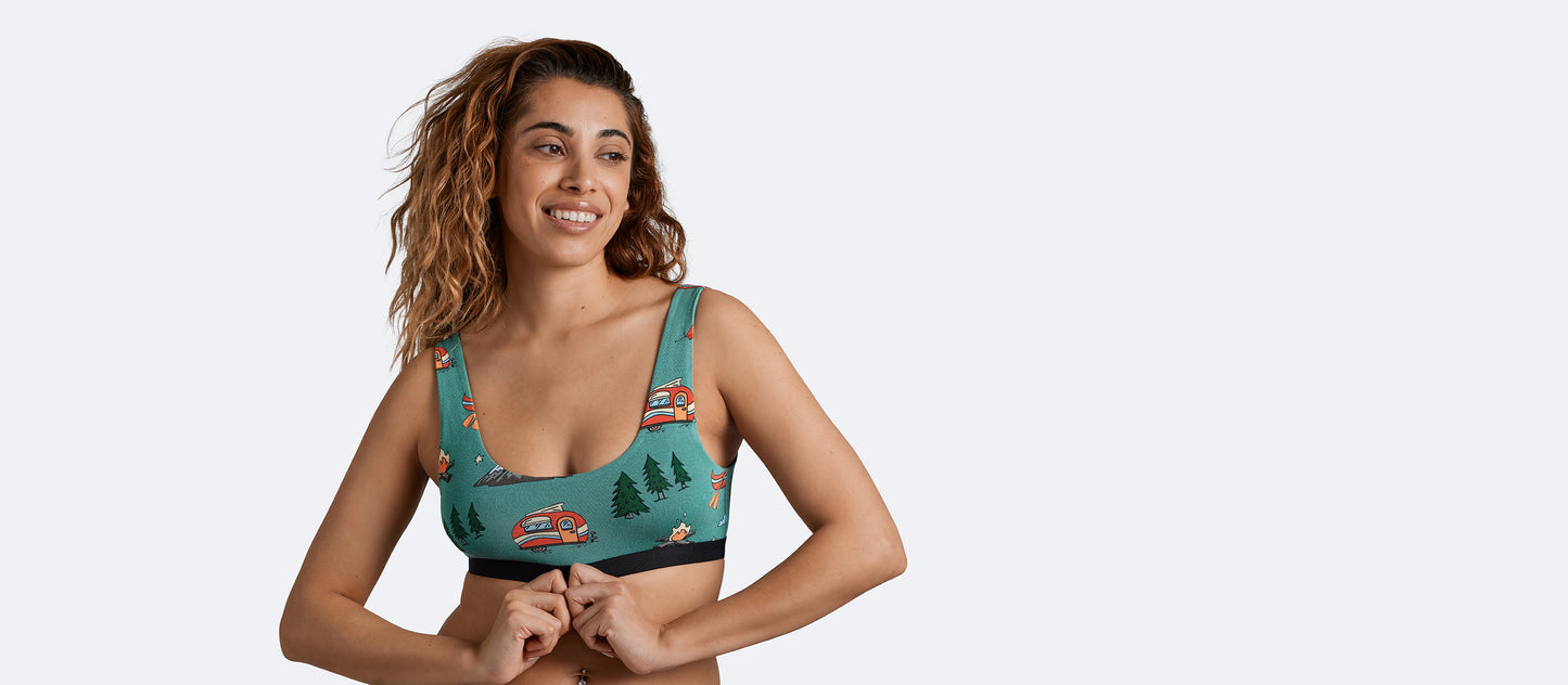 U-Back Bralette | Happy Camper