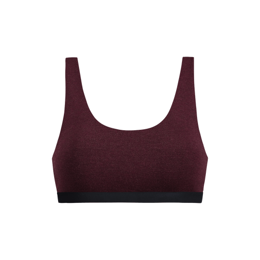 U-Back Bralette | Heather Wine