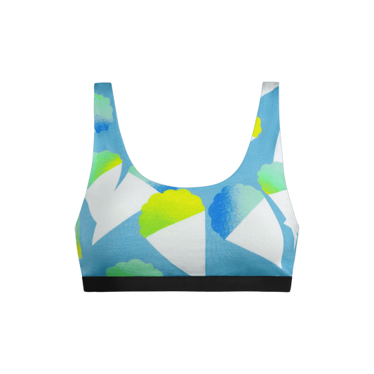 U-Back Bralette | Snow Cone