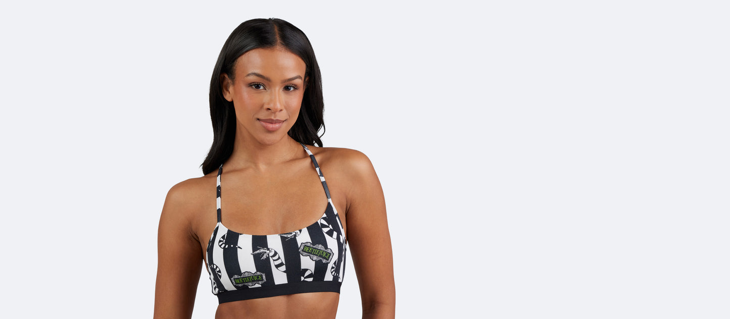 T-Back Bralette | Beetlejuice