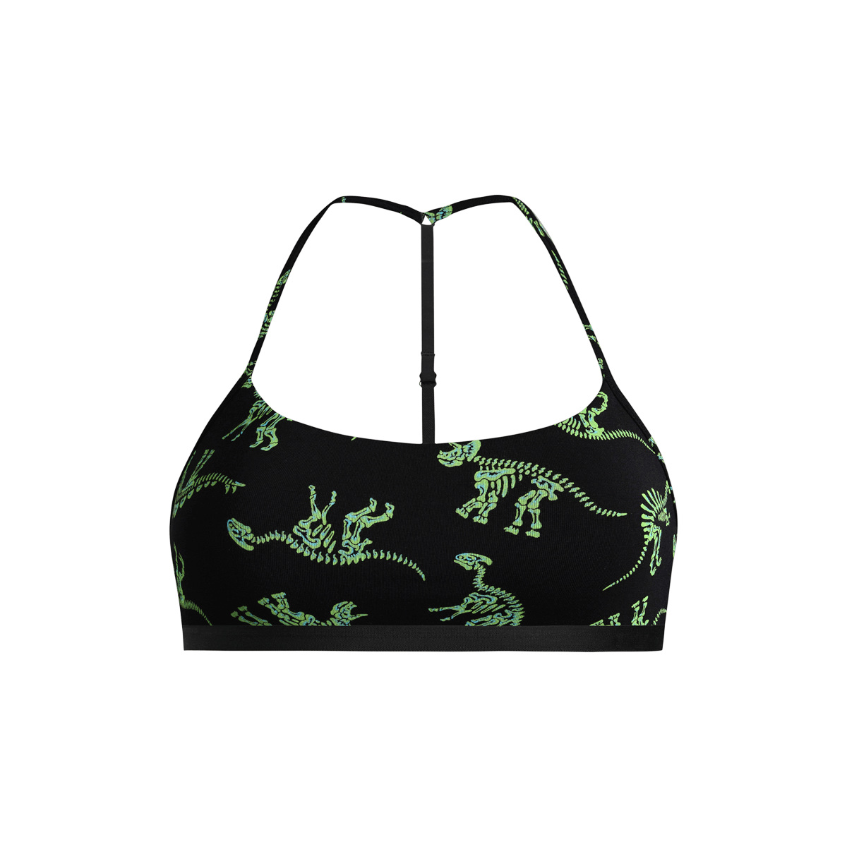 T-Back Bralette | Electric Dino