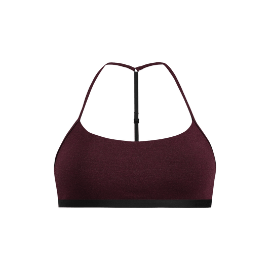 T-Back Bralette | Heather Wine