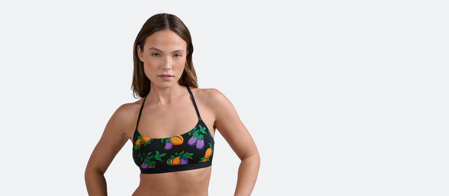 T-Back Bralette | Fruits Gone Wild