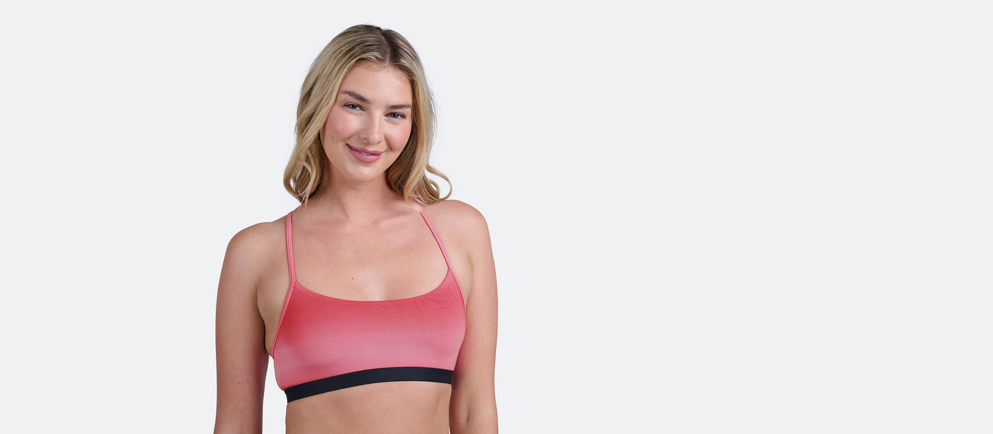 T-Back Bralette | Pink Ombre