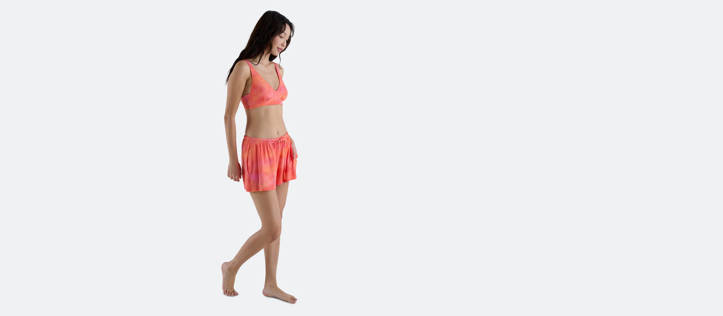 Women's Modal Short | Airbrush Orange