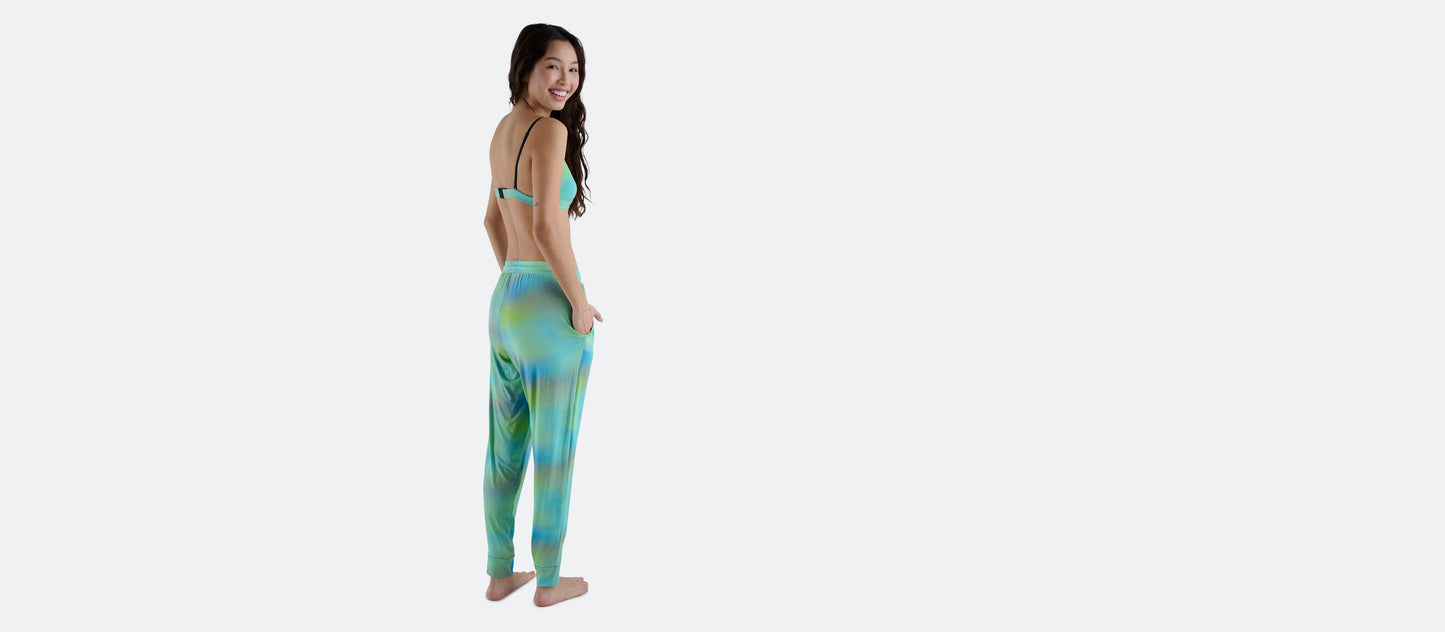 Women's Modal Jogger | Airbrush Green