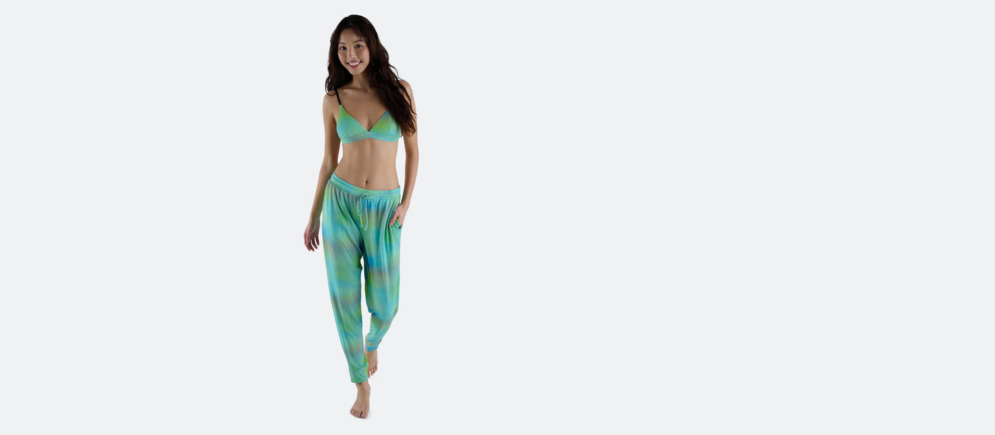 Women's Modal Jogger | Airbrush Green