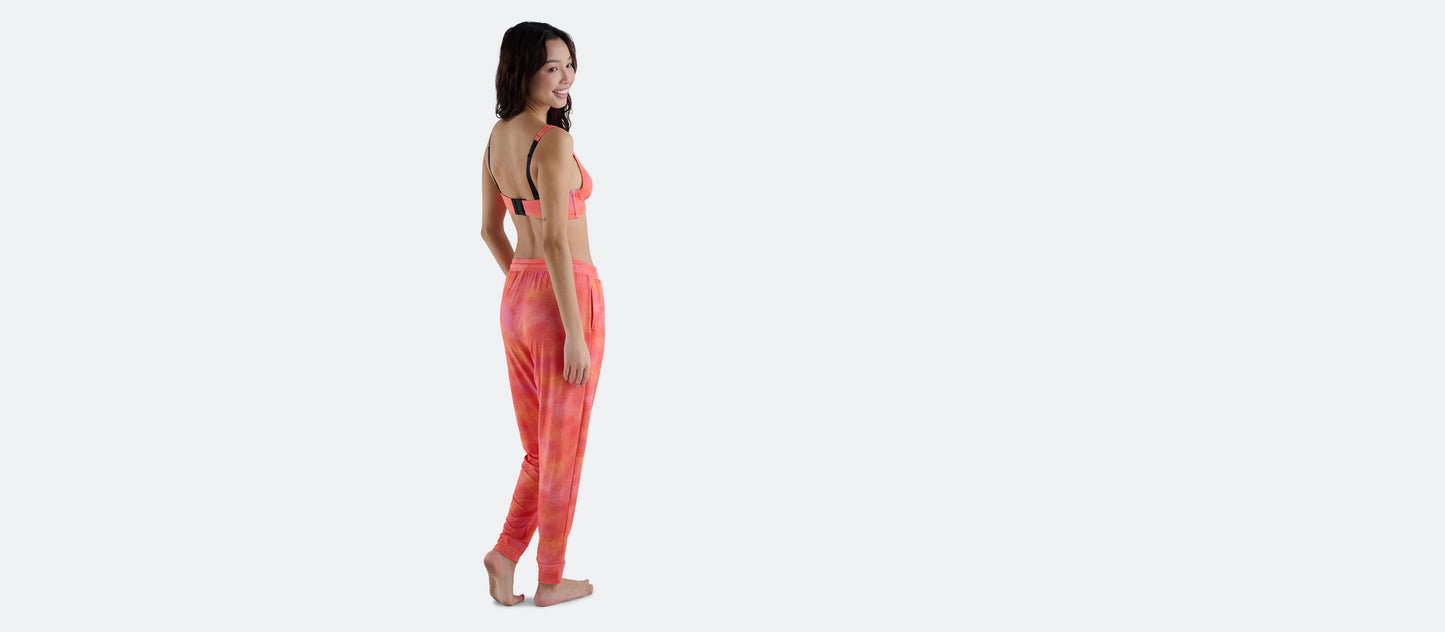 Women's Modal Jogger | Airbrush Orange