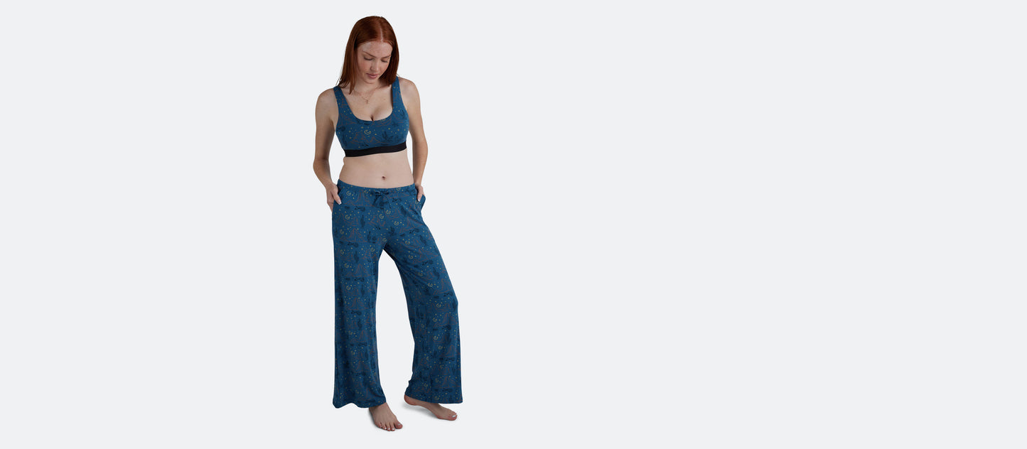 Women's Modal Wide Leg Pant | Desert Sky