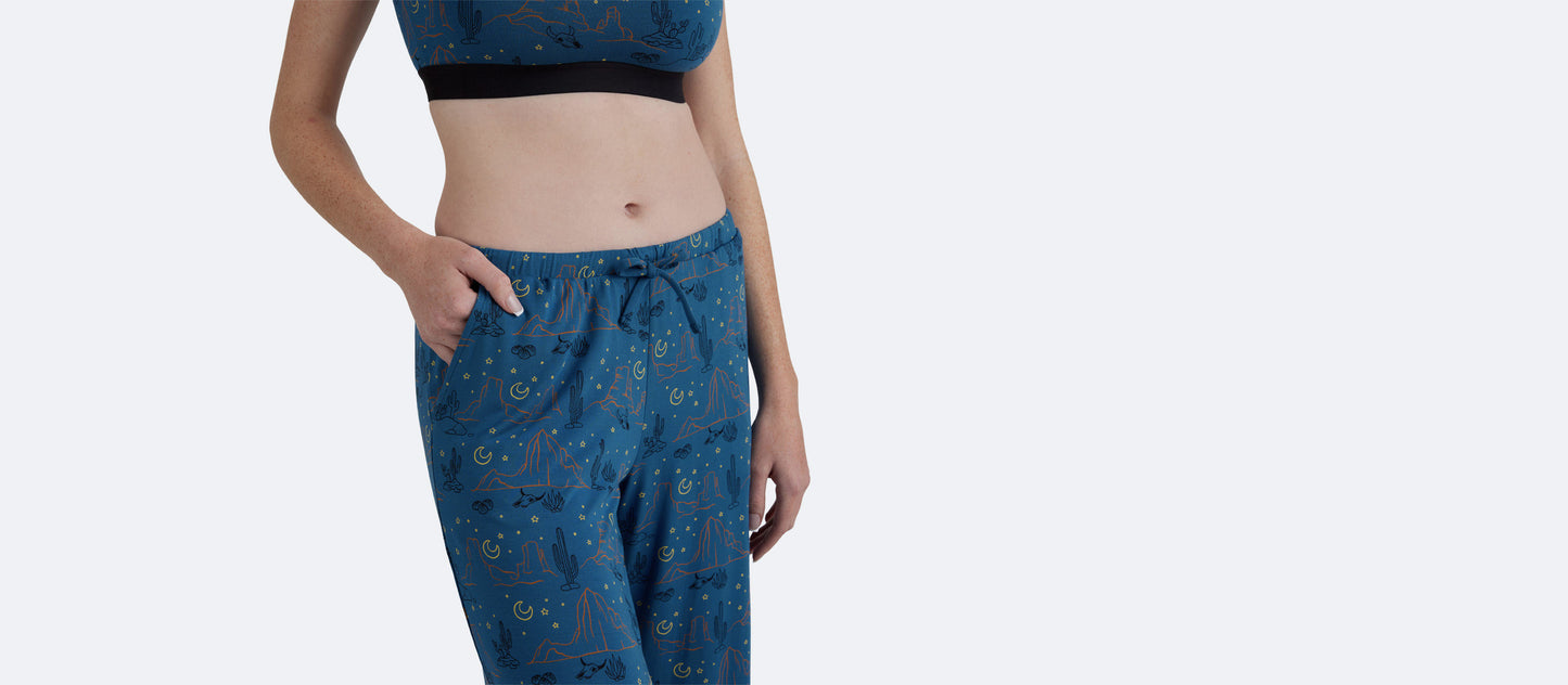 Women's Modal Wide Leg Pant | Desert Sky