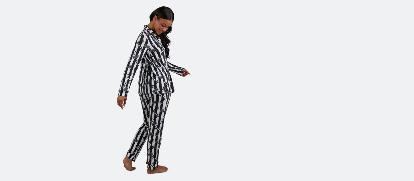 Women's Longsleeve Modal PJ Set | Beetlejuice