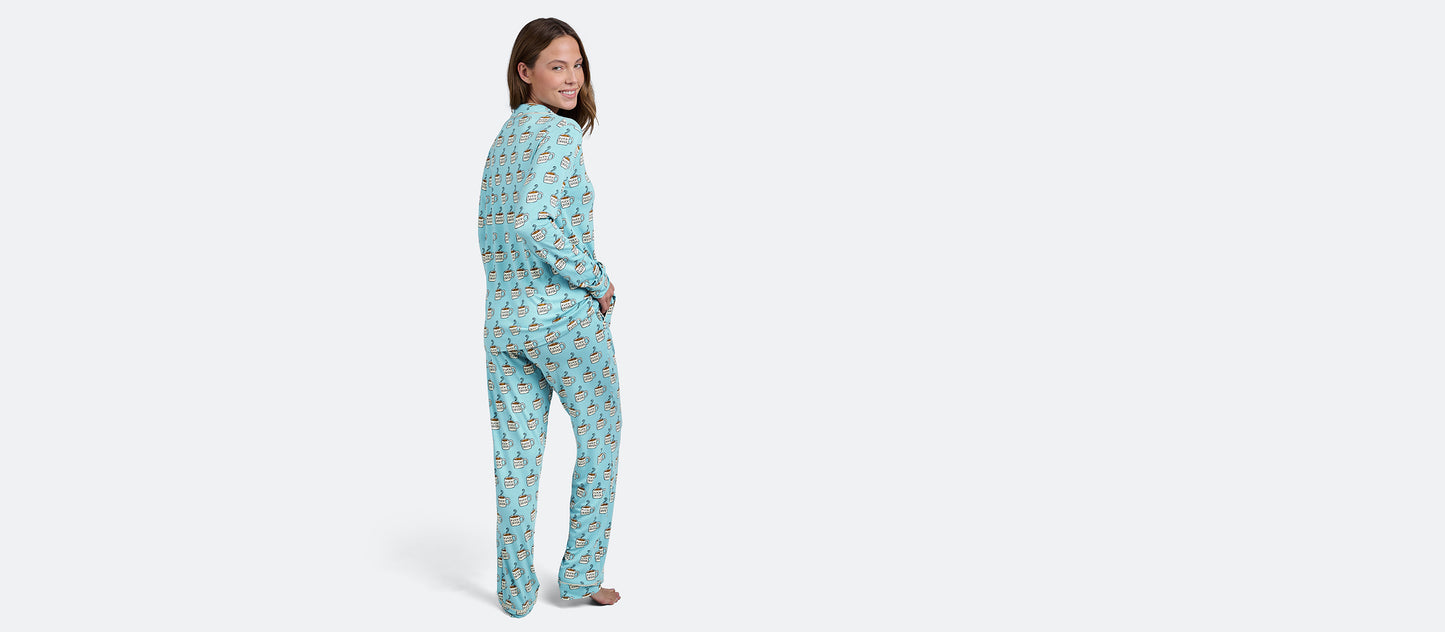 Women's Longsleeve Modal PJ Set | F-Offee