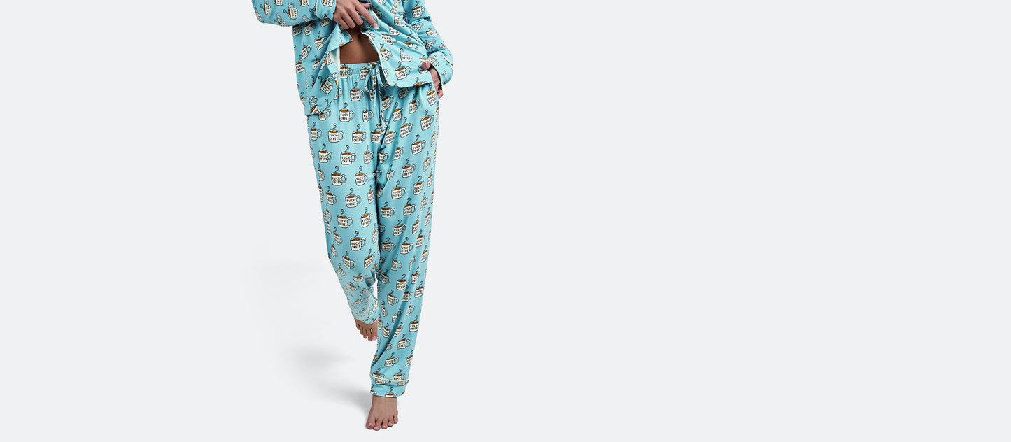 Women's Longsleeve Modal PJ Set | F-Offee