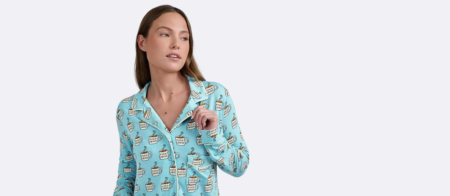 Women's Longsleeve Modal PJ Set | F-Offee