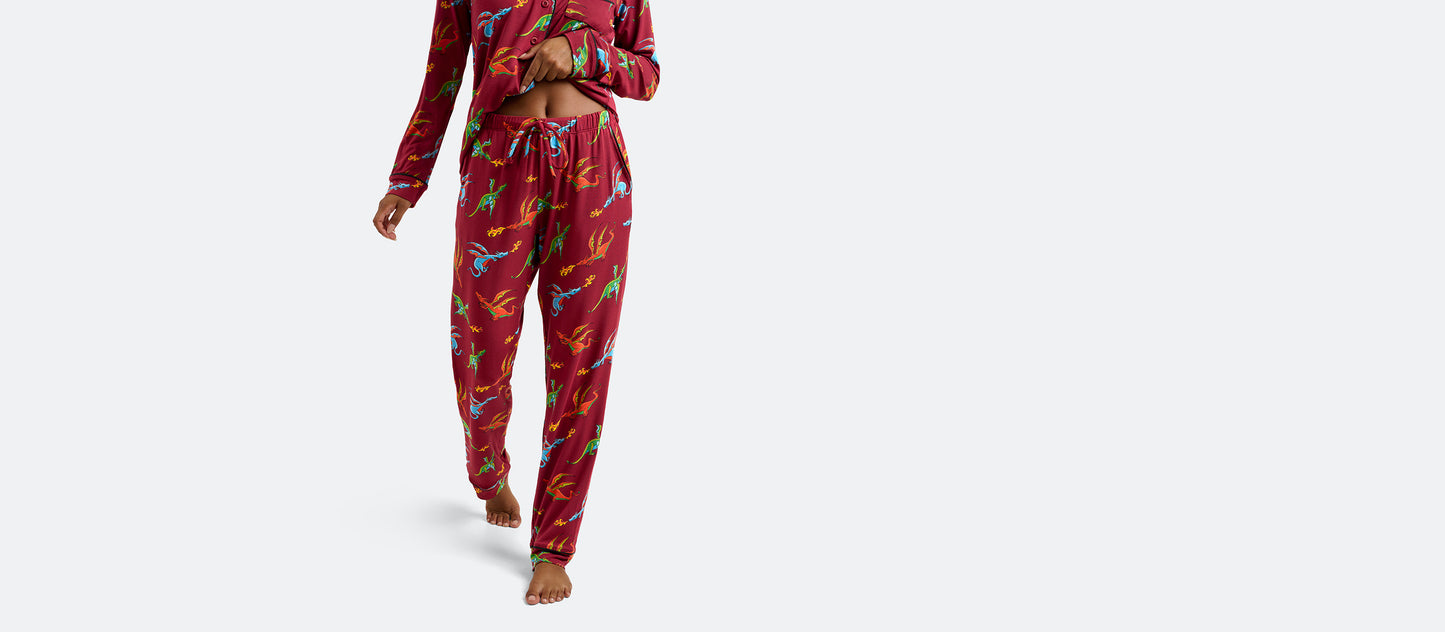 Women's Longsleeve Modal PJ Set | Fired Up