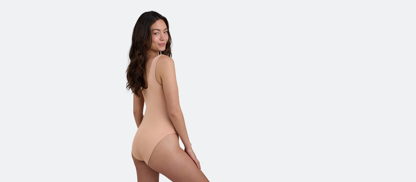 Women's Modal Bodysuit | Sand Dune