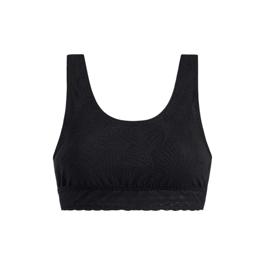 All Over Lace U-Back Bralette | Black