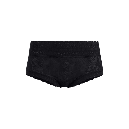 All Over Lace Hipster | Black